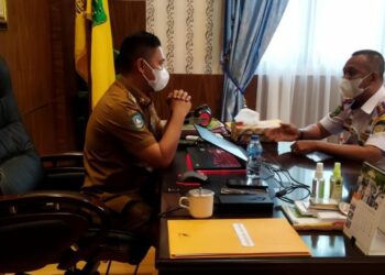 Wabup Lingga Terima Laporan Kadishub, Bersiap Buka Blocking Area