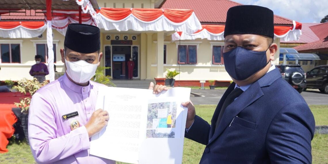Wabup Sampaikan Laporan Sidak Proyek Jalan ke Bupati