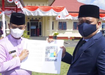 Wabup Sampaikan Laporan Sidak Proyek Jalan ke Bupati