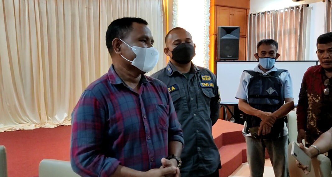 Korem 033/WP Silaturahmi dengan Media, Letkol Dominggus Lopes Sebagai Kasi Intel Baru