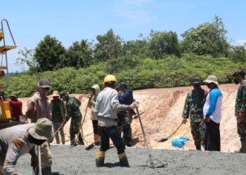 TMMD ke-112 Kodim 0316/Batam Jadi Awal Tingkatkan Kesejahteraan Masyarakat dan Percepat Pembangunan Desa