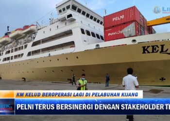 KM. Kelud Beroperasi Lagi di Pelabuhan Kijang