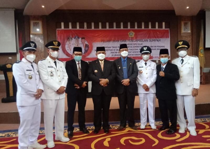 Bupati Karimun Harap Pejabat Dilantik Bekerja Penuh Dedikasi