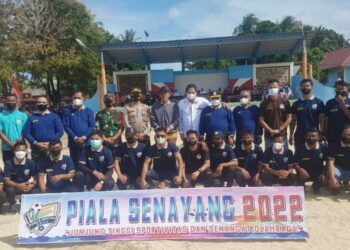 Turnamen Sepak Bola Piala Senayang Resmi Dibuka