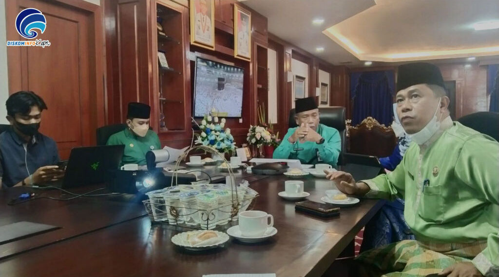 Pj. Sekda Kepri Rapat Pengendalian Harga Pangan Dengan Kemendagri