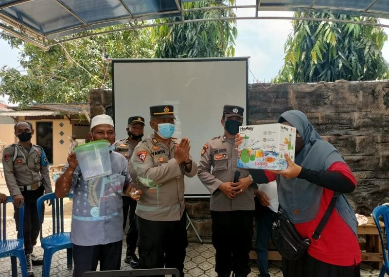 Polres Karimun Kembali Beri Doorprize Bagi Warga yang Vaksin