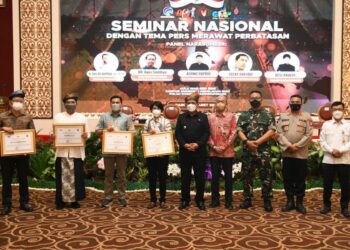 Gubernur Kepri Buka Seminar Nasional “Pers Merawat Perbatasan”