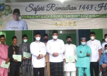 Safari Ramadhan di Toapaya, Roby Ungkap Rasa Bangga Pada Warga Bintan
