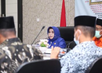 Pimpin Rakor Bersama LKSA, Rahma Ingatkan Pola Pengasuhan Anak