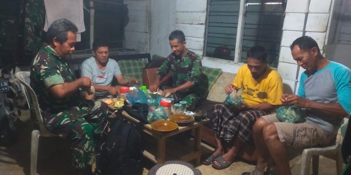 Dirumah Orang Tua Asuh, Momen Kenangan Satgas TMMD ke-113 