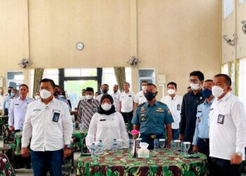 Plh Sekda Bintan Hadiri Silahturahmi di Markas Korem 033/Wira Pratama