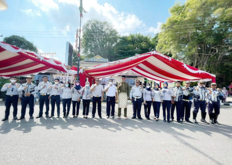 Dishub Kepri Lakukan Pengamanan Lalu Lintas di Hari Marwah Kepri ke-20
