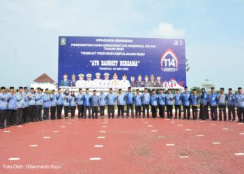 Gubernur Kepri Ansar Ahmad Pimpin Langsung Upacara Harkitnas ke-114 Tingkat Provinsi Kepri