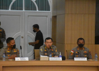 Kapolres Bintan Terima Tim Wasops Aman Nusa II Itwasum Mabes Polri
