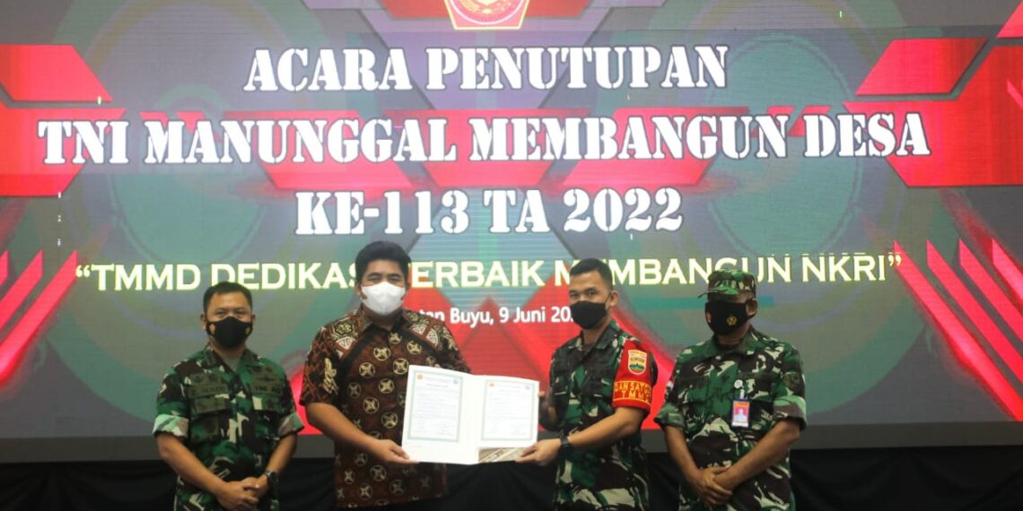 Apresiasi TMMD ke-113, Roby Siap Beri Anggaran Tiap Tahun