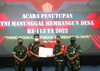 Apresiasi TMMD ke-113, Roby Siap Beri Anggaran Tiap Tahun