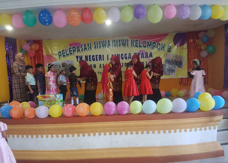 Pelepasan Siswa-siswi Kelompok B TK Negeri 1 Lingga Utara