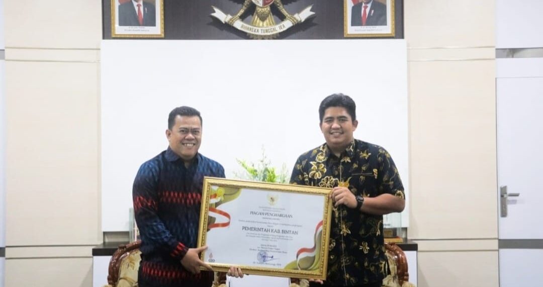 Pertama di Indonesia, Kabupaten Bintan Laporkan Inventarisasi Aset Desa