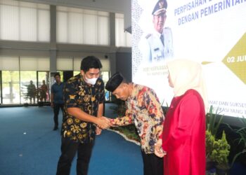 Beri Hormat dan Takzim, Roby: Selamat Bertugas Pak Sekda