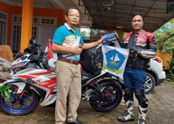 Dukung Biker Bintan Farit Jelajah Indonesia, dr Gamma: Kondisinya Prima