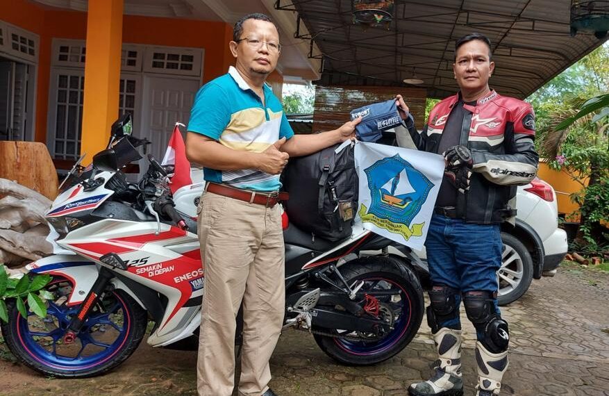 Dukung Biker Bintan Farit Jelajah Indonesia, dr Gamma: Kondisinya Prima