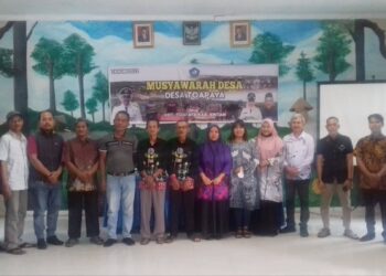 Pemdes Toapaya dan BPD Gelar Musdes RKPDes Tahun 2022