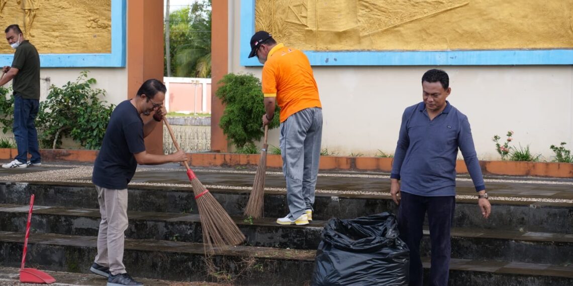 Pemda Bintan Lakukan Goro Massal Menjelang Popda Ke-VIII