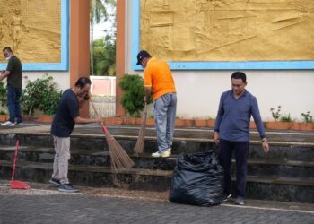 Pemda Bintan Lakukan Goro Massal Menjelang Popda Ke-VIII