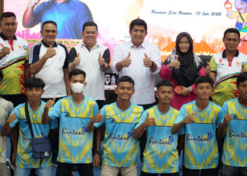 Roby Lepas 154 Putra-Putri Terbaik Bintan Menuju Popda Kepri Ke-VIII