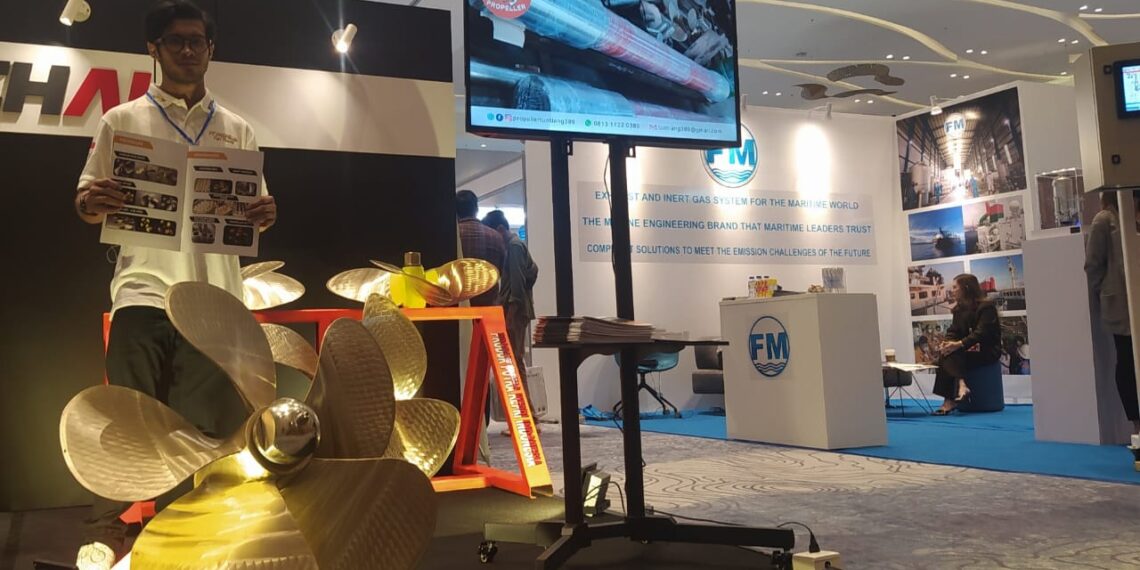 Produk Propeller Tun Tiang Karya Putra Kepri, Salah Satu Icon Pameran dan Forum Bisnis Kemaritiman IMOX 2022
