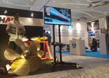 Produk Propeller Tun Tiang Karya Putra Kepri, Salah Satu Icon Pameran dan Forum Bisnis Kemaritiman IMOX 2022