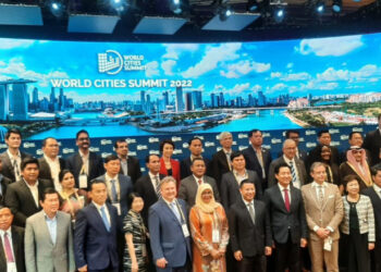 Bersama 50 Pemimpin Man of Action, Roby Diundang Hadiri World Cities Summit 2022 di Singapura