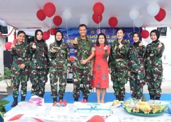 Wara Lanud RHF Gelar Syukuran Peringati HUT Ke-59 Wanita Angkatan Udara