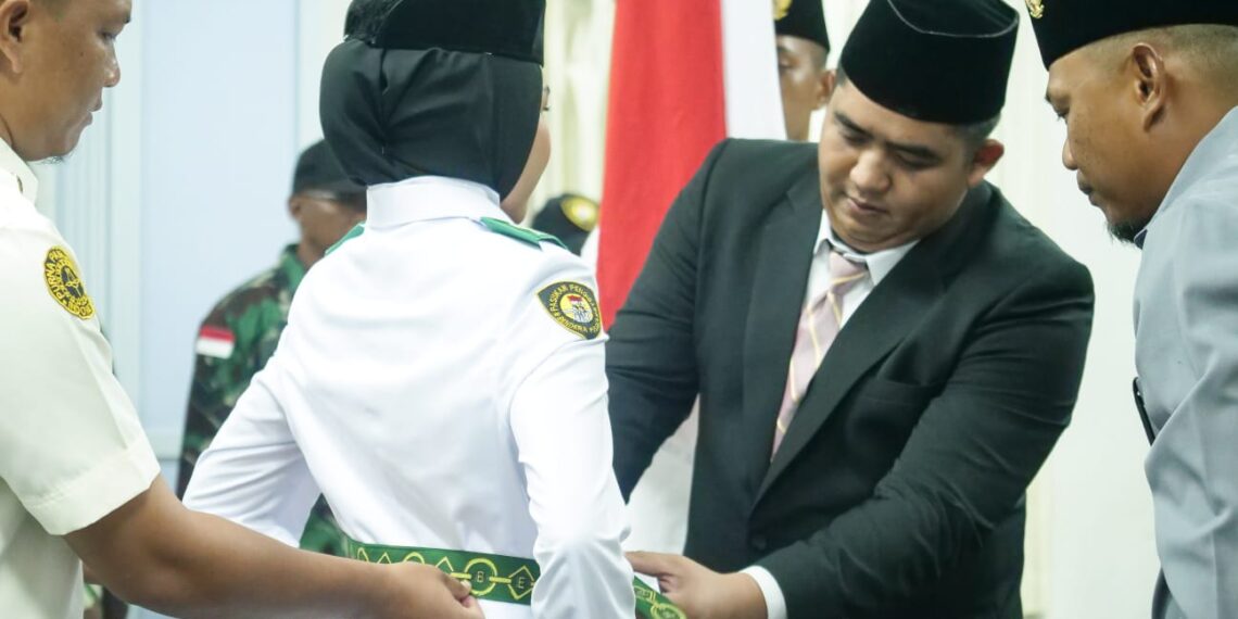 Plt Bupati Bintan Kukuhkan Paskibraka Bintan Tahun 2022