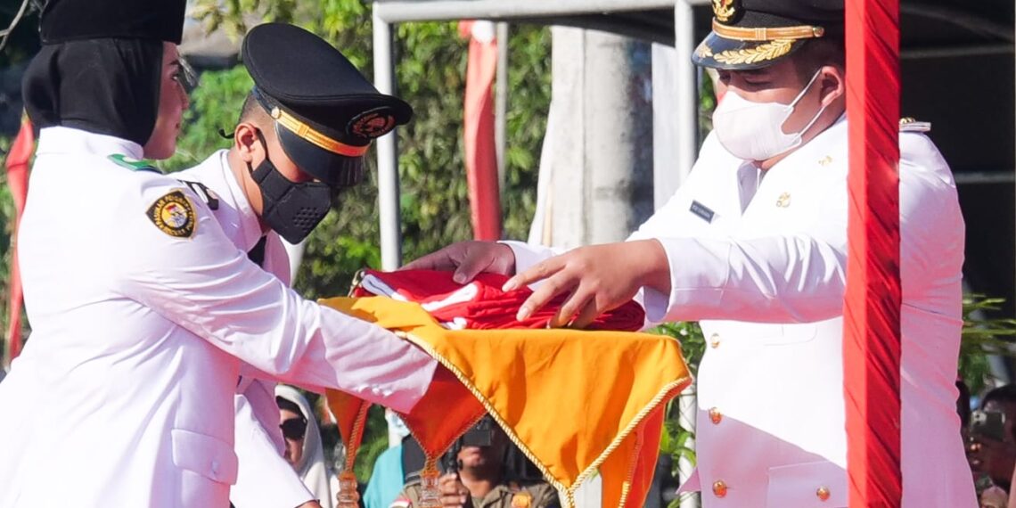 Perdana, Pemkab Bintan Gelar Upacara HUT RI di Lapangan Sri Bintan Buana Busung