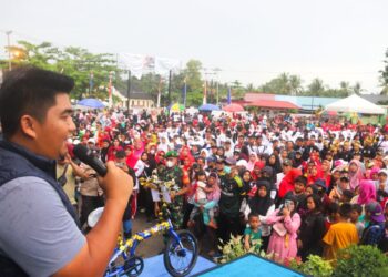 Semarak Bintan Utara Ethnic Festival Bareng Plt Bupati, Warga Padati Gedung Nasional