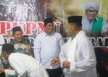 Doa untuk Negeri, Roby dan PC NU Bintan Khusyuk Baca Rotib Al Haddad