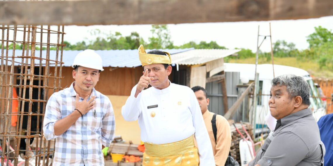 Tinjau Pembangunan Workshop BLK, Gubernur Ansar Pastikan Penyelesaian Tepat Waktu