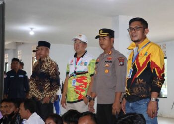Kapolres Bintan Tinjau Langsung Pengamanan Porprov Kepri ke-V 2022