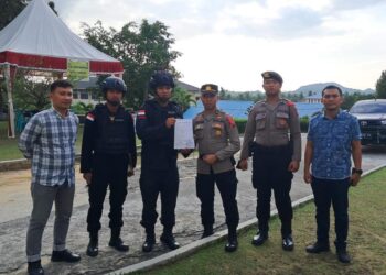 Polres Karimun Sterilisasi Gereja Jelang Ibadah Natal