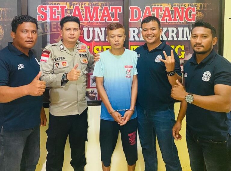 Unit Reskrim Polsek Tebing Tangkap Sipesialis Pencuri Kotak Amal