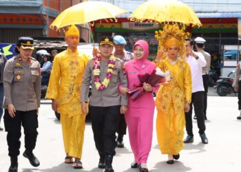 Polres Karimun Gelar Acara Pisah Sambut Kapolres Karimun