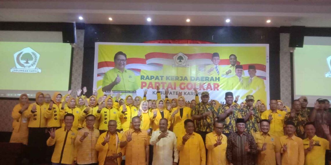 Gelar Rakerda Pemenangan Pemilu 2024, Aunur Rafiq Sebut Golkar Diminati Para Tokoh Besar