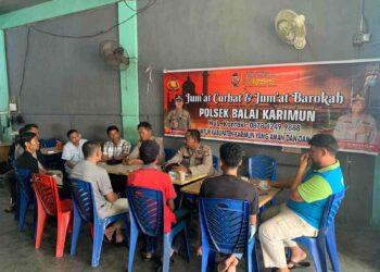 Jumat Curhat Polsek Balai Karimun di Kelurahan Tanjung Balai, Dapat Dukungan Penuh Masyarakat