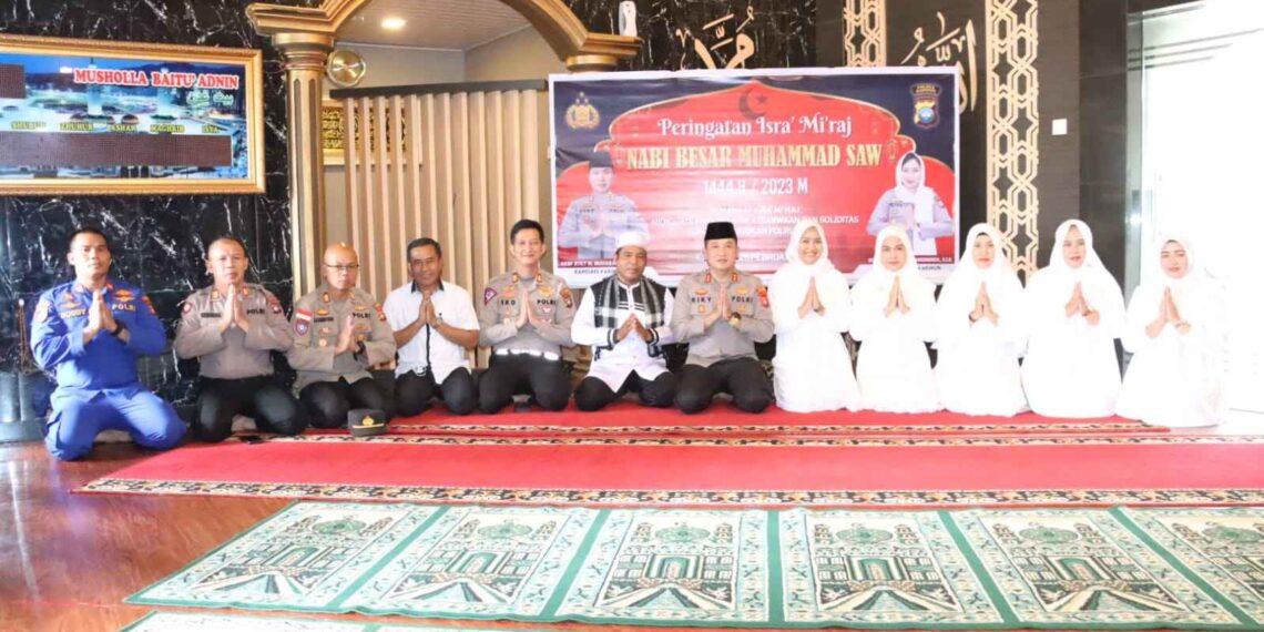 Polres Karimun Peringati Isra Mi’raj Nabi Muhammad SAW 1444 H/2023 M