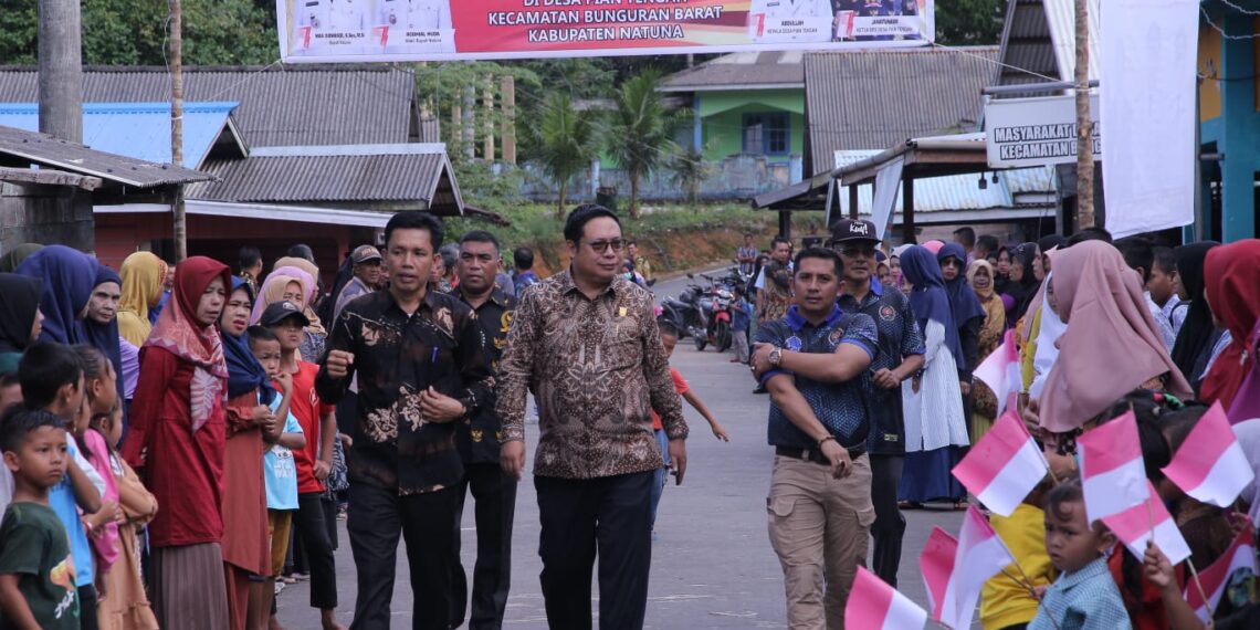 Ketua DPRD Natuna Hadiri HPN 2023 di Desa Pian Tengah