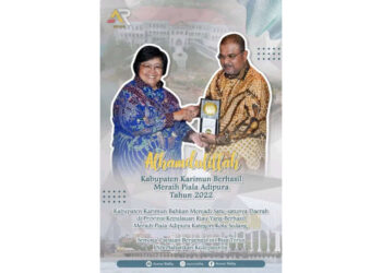 Kabupaten Karimun Berhasil Raih Adipura Untuk Keempat Kalinya