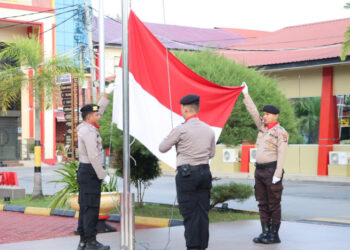 Polres Karimun Laksanakan Upacara Kesadaran Nasional