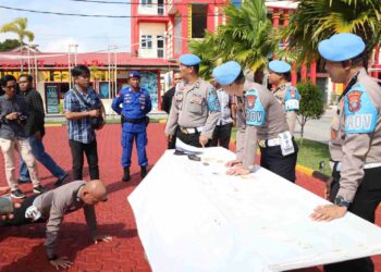 Bidpropam Polda Kepri Lakukan Gaktibplin di Polres Karimun