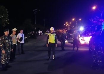 Sinergitas TNI dan Polres Karimun Patroli Amankan Karimun